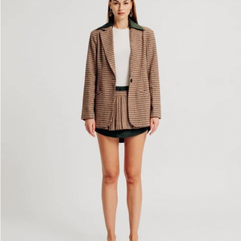 NWT Torn By Ronny Kobo Anok Blazer Jacket size small - Picture 2 of 10